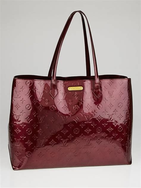 louis vuitton rouge fauviste|LOUIS VUITTON Vernis Wilshire GM Rouge Fauviste .